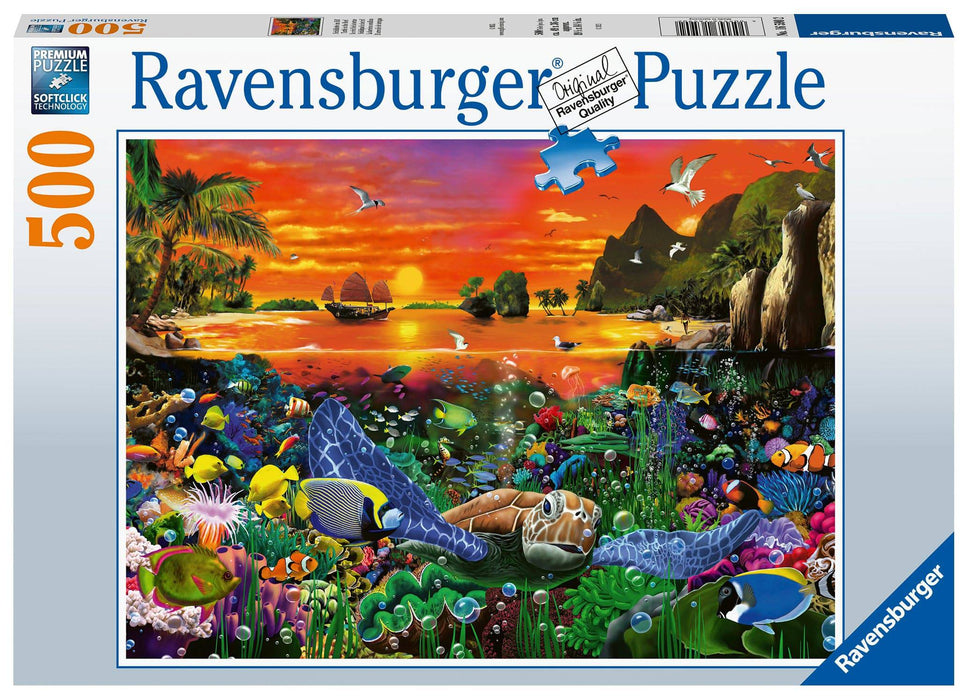 Ravensburger - Turtle in the Reef Puzzle 500 pieces - Ravensburger Australia & New Zealand
