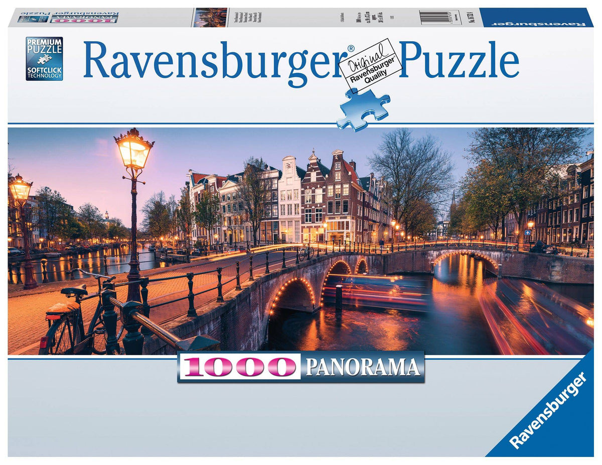 Ravensburger - Evening in Amsterdam Puzzle 1000 pieces