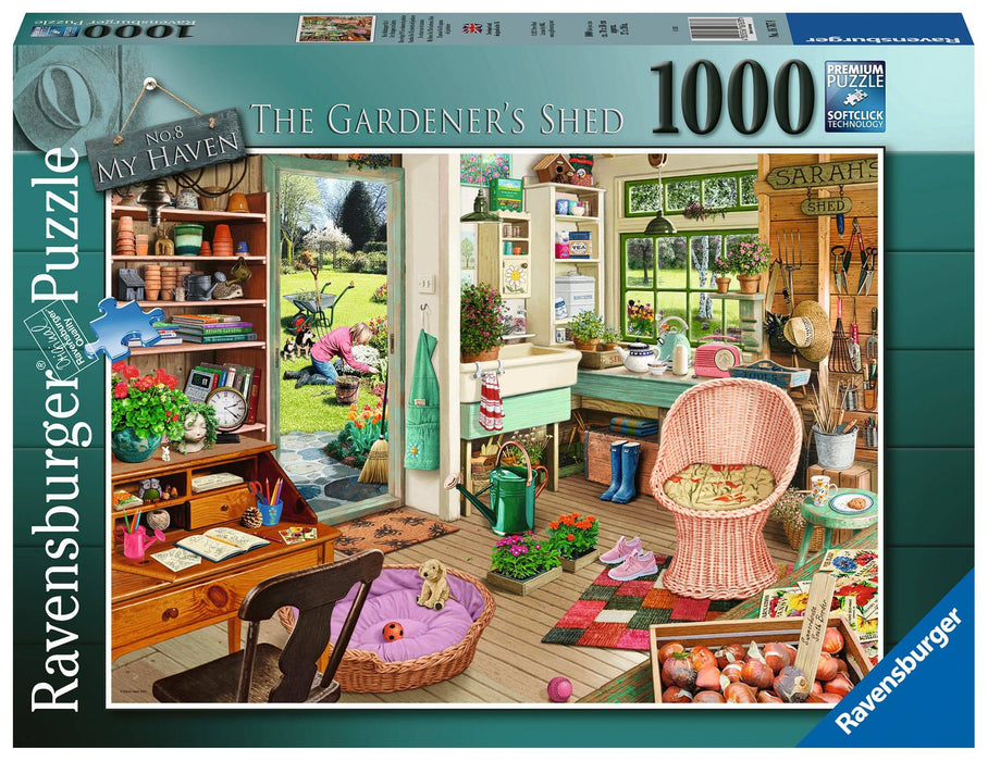 Ravensburger - My Haven No 8 the Gardeners Shed 1000 pieces - Ravensburger Australia & New Zealand