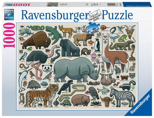 Ravensburger - You Wild Animal Puzzle 1000 pieces - Ravensburger Australia & New Zealand