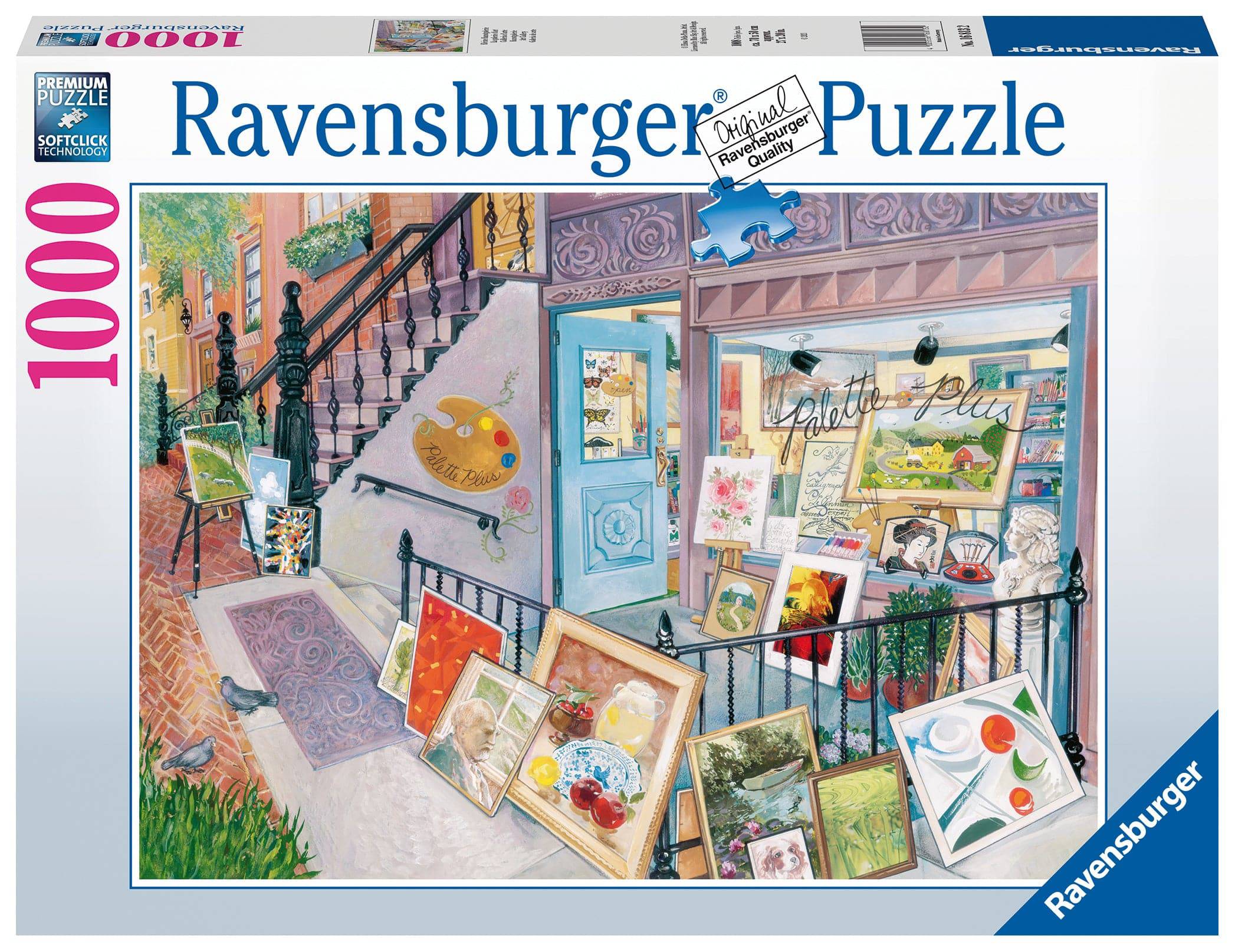 Ravensburger 1000 piece jigsaw deals size