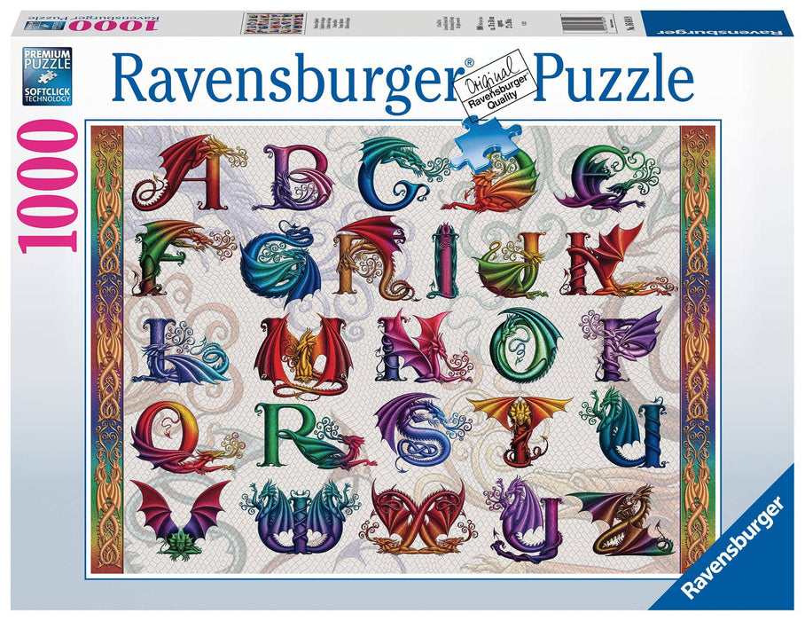 Ravensburger - Dragon Alphabet Puzzle 1000 pieces - Ravensburger Australia & New Zealand
