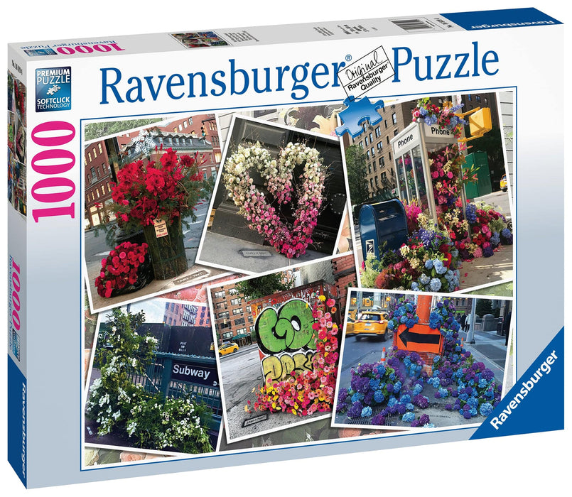 Ravensburger - NYC Flower Flash Puzzle 1000 pieces - Ravensburger Australia & New Zealand