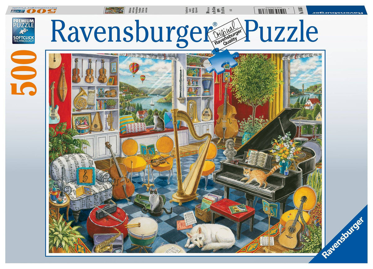 Ravensburger - The Music Room Puzzle 500 pieces