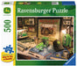 Ravensburger - John Deere Work Desk Puzzle 500 pieces Large Format - Ravensburger Australia & New Zealand
