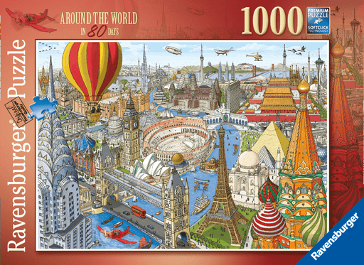 Ravensburger - Around the World in 80 Days 1000 pieces - Ravensburger Australia & New Zealand