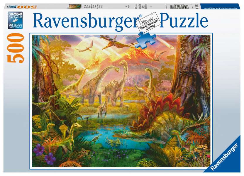 Ravensburger - Land of the Dinosaurs Puzzle 500 pieces - Ravensburger Australia & New Zealand