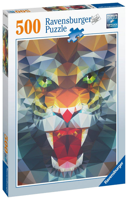 Ravensburger - Polygon Lion 500 pieces - Ravensburger Australia & New Zealand
