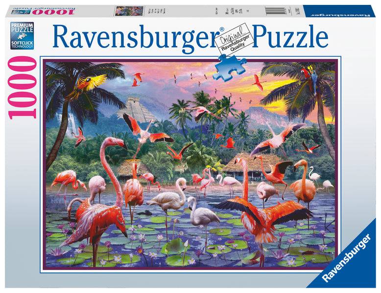 Ravensburger - Pink Flamingos 1000 pieces - Ravensburger Australia & New Zealand