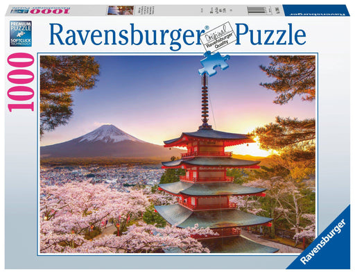 Ravensburger - Mount Fuji Cherry Blossom View 1000 pieces - Ravensburger Australia & New Zealand