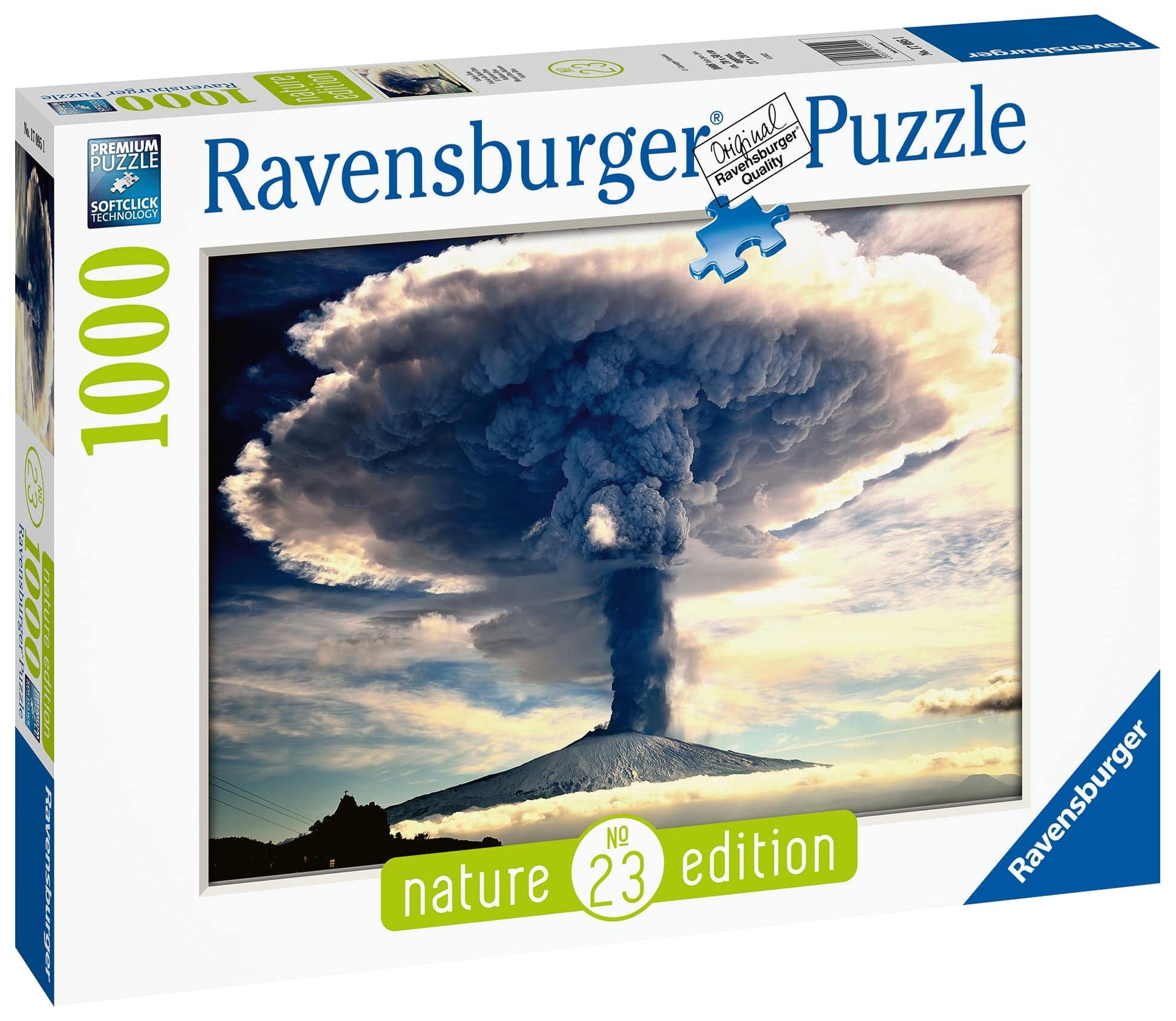 Ravensburger - Mount Etna Volcano 1000 pieces