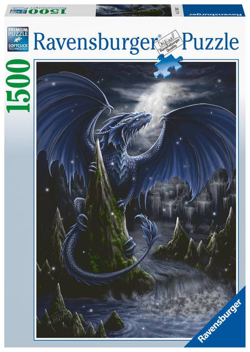 Ravensburger - The Black and Blue Dragon 1500 pieces - Ravensburger Australia & New Zealand