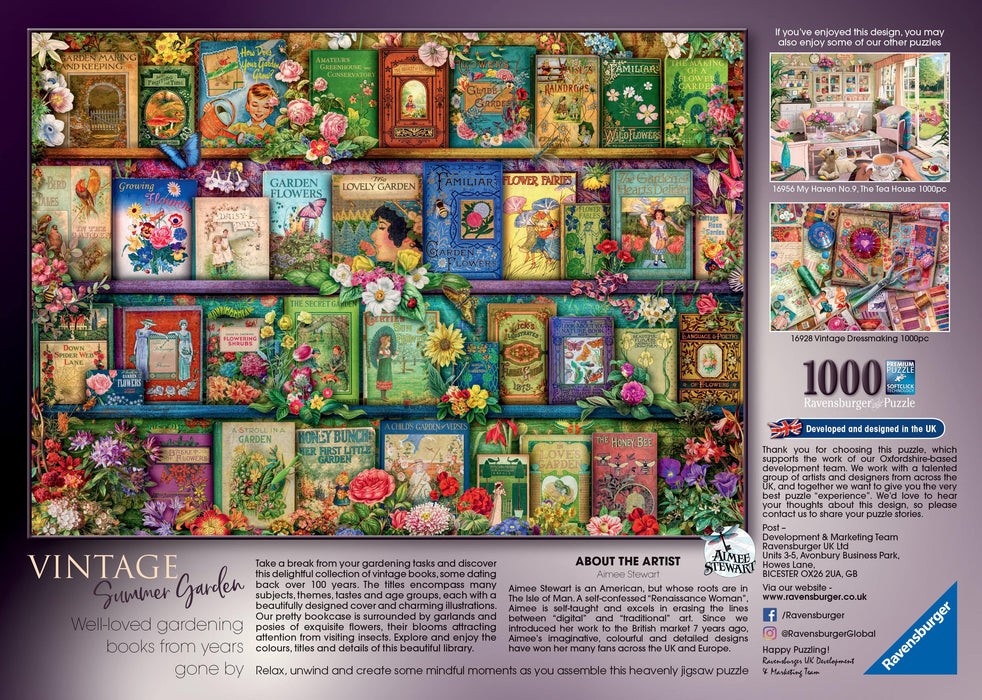 Ravensburger - Vintage Summer Garden 1000 pieces - Ravensburger Australia & New Zealand