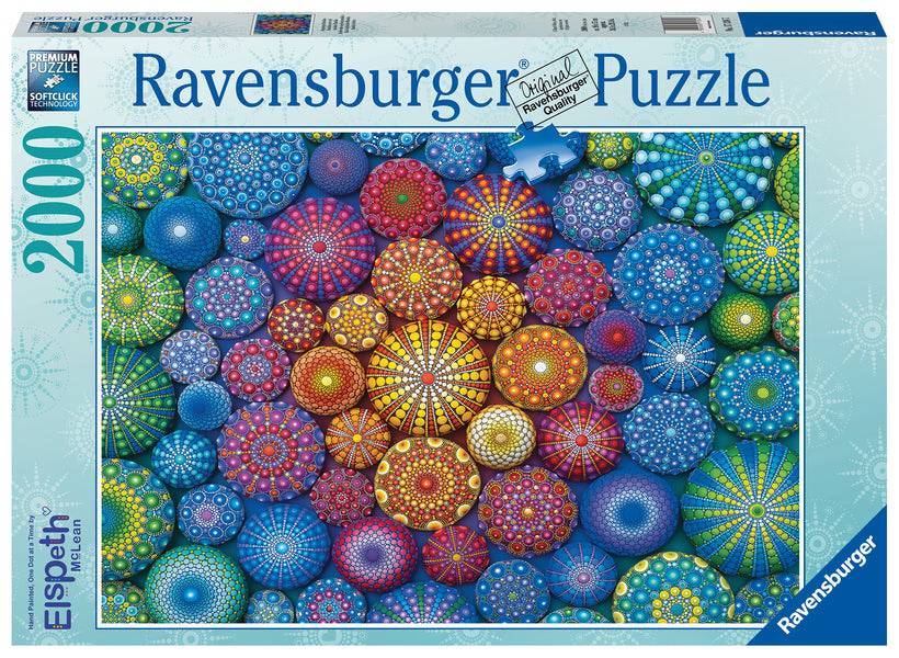 Ravensburger - Radiating Rainbow Mandalas 2000 pieces