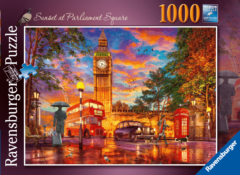 Ravensburger - Sunset at Parliament Square 1000 pieces - Ravensburger Australia & New Zealand