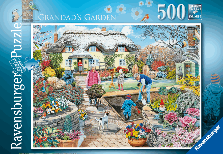 Ravensburger - Grandads Garden 500 pieces - Ravensburger Australia & New Zealand