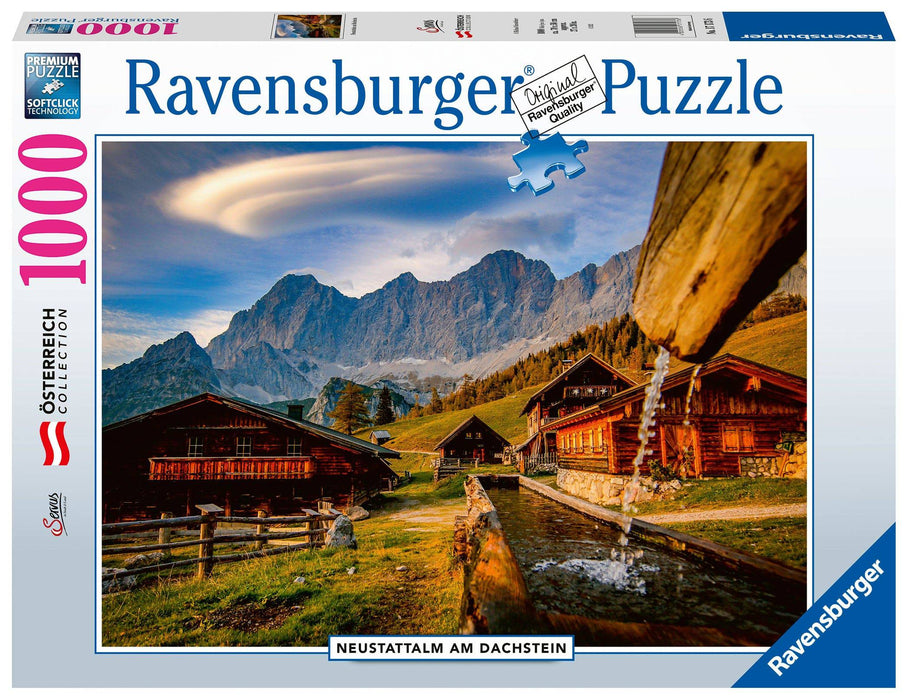 Ravensburger - Neustattalm, Dachstein Mountains 1000 pieces - Ravensburger Australia & New Zealand
