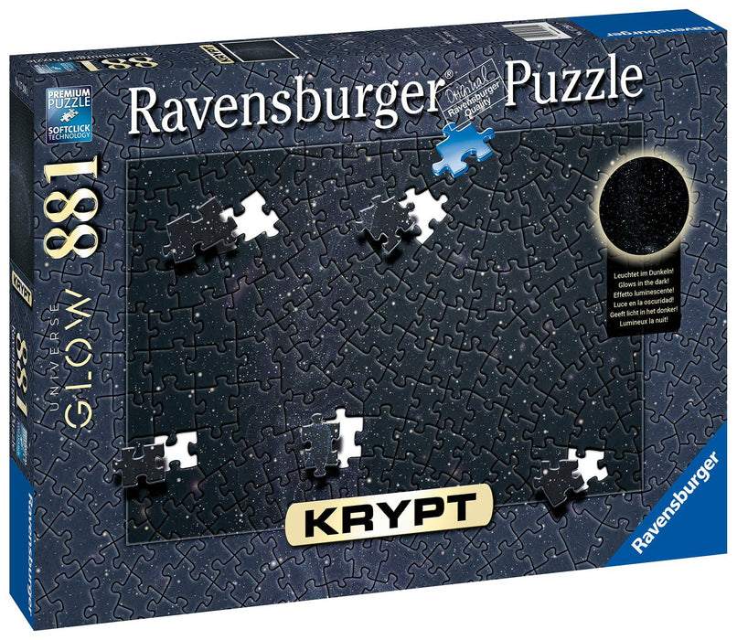 Ravensburger - Krypt Unverse Glow Spiral Puzzle 881 pieces - Ravensburger Australia & New Zealand