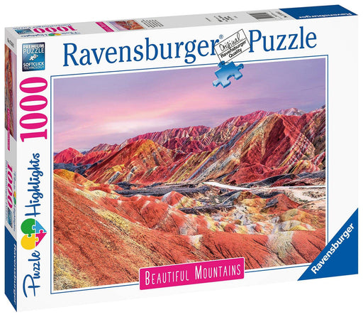 Ravensburger - Rainbow Mountains, China 1000 pieces - Ravensburger Australia & New Zealand