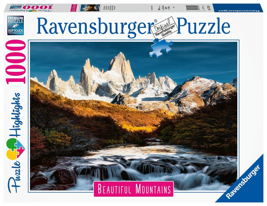 Ravensburger - Mount Fitz Roy, Patagonia 1000 pieces - Ravensburger Australia & New Zealand