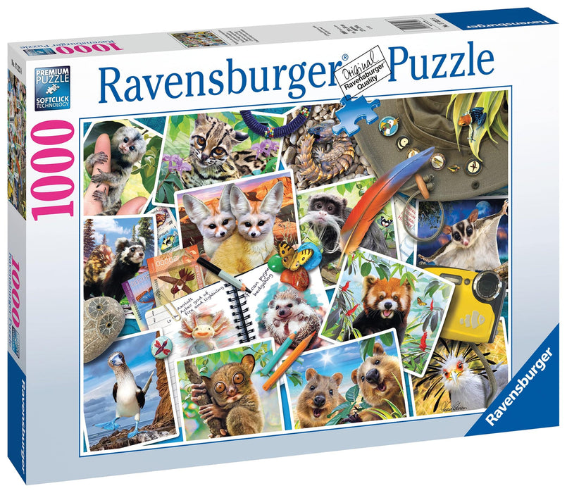 Ravensburger - A Traveler’s Animal Journal 1000 pieces - Ravensburger Australia & New Zealand