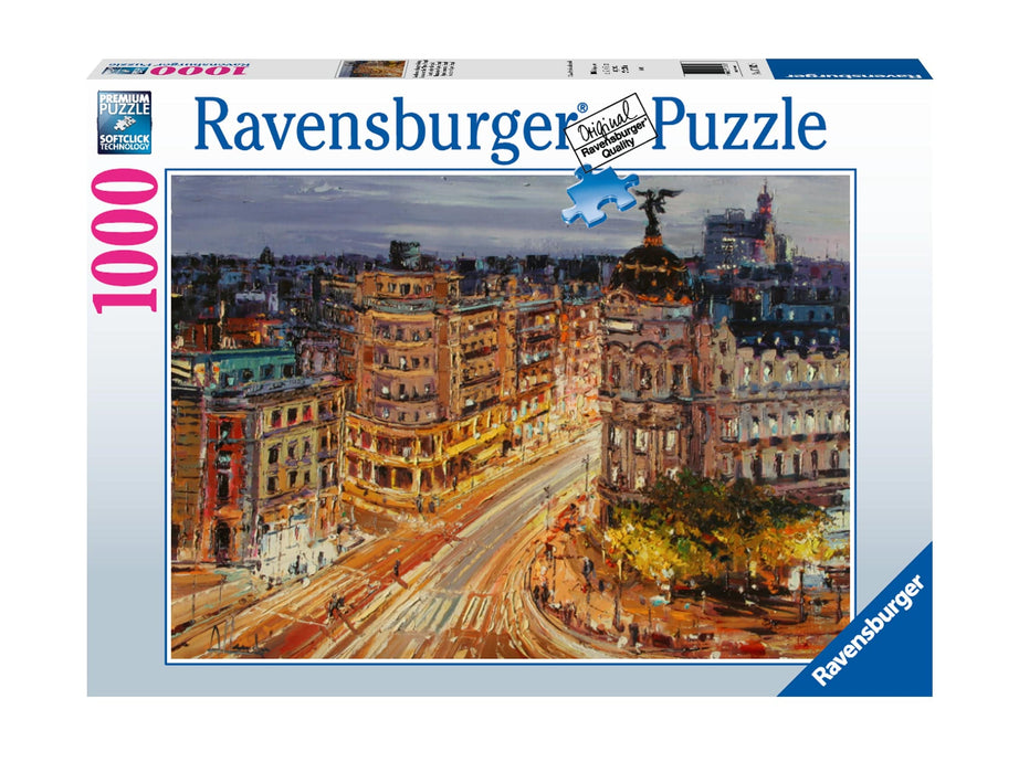 Ravensburger - Gran Vía, Madrid 1000 pieces - Ravensburger Australia & New Zealand