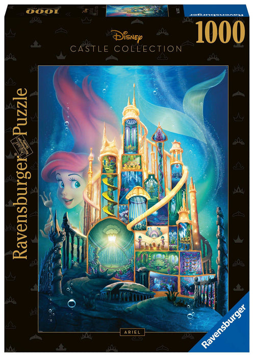 Ravensburger - Disney Castles: Ariel 1000 pieces - Ravensburger Australia & New Zealand