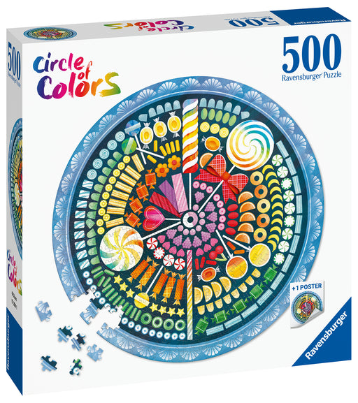 Ravensburger - Candy Circle Puzzle 500 piece - Ravensburger Australia & New Zealand