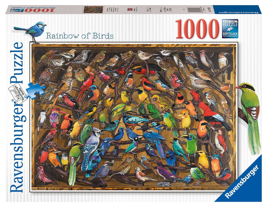 Ravensburger - Rainbow of Birds 1000 pieces - Ravensburger Australia & New Zealand