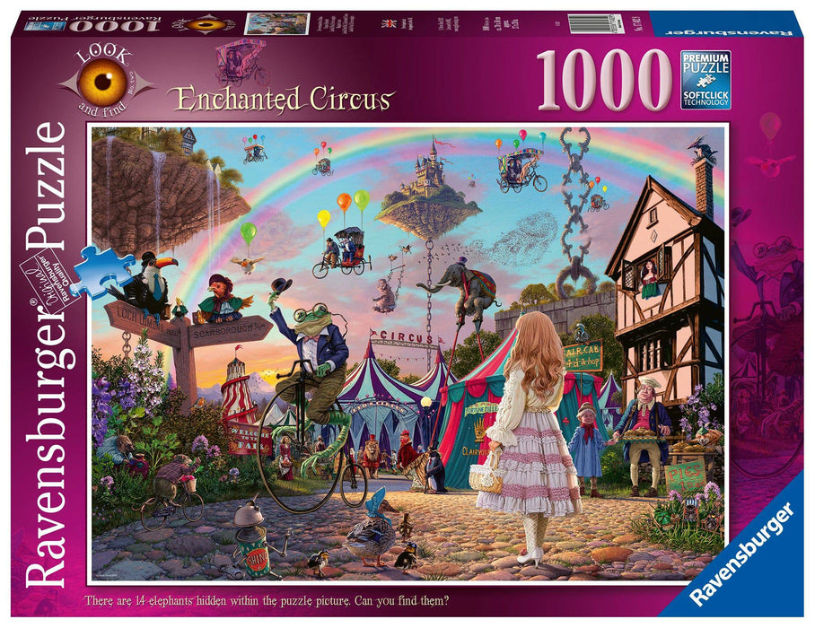 Ravensburger - Look & Find No 2, Enchanted Circus 1000 pieces - Ravensburger Australia & New Zealand