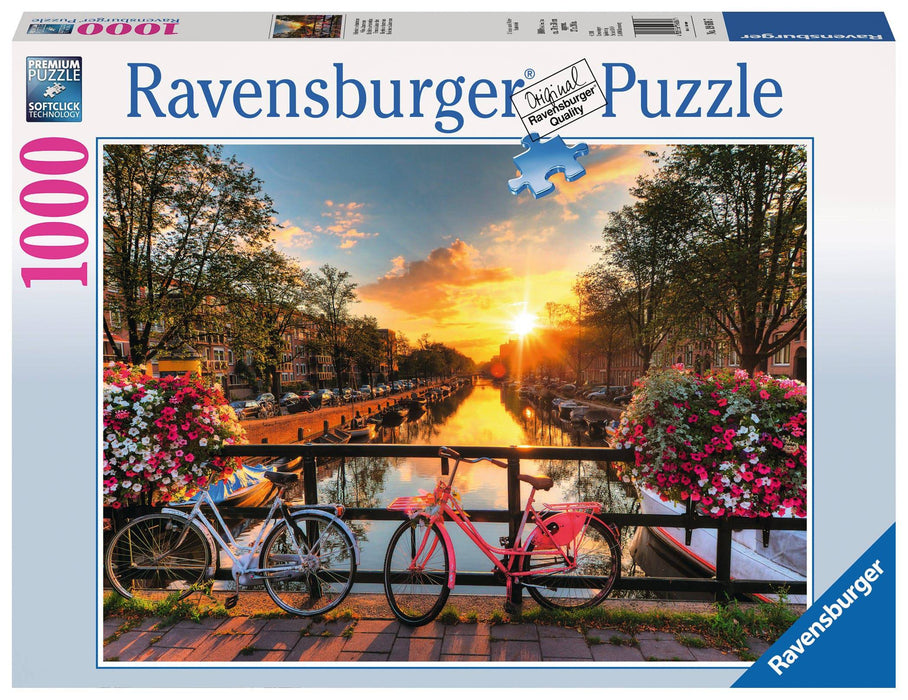 Ravensburger - Bicycles in Amsterdam Puzzle 1000 pieces - Ravensburger Australia & New Zealand