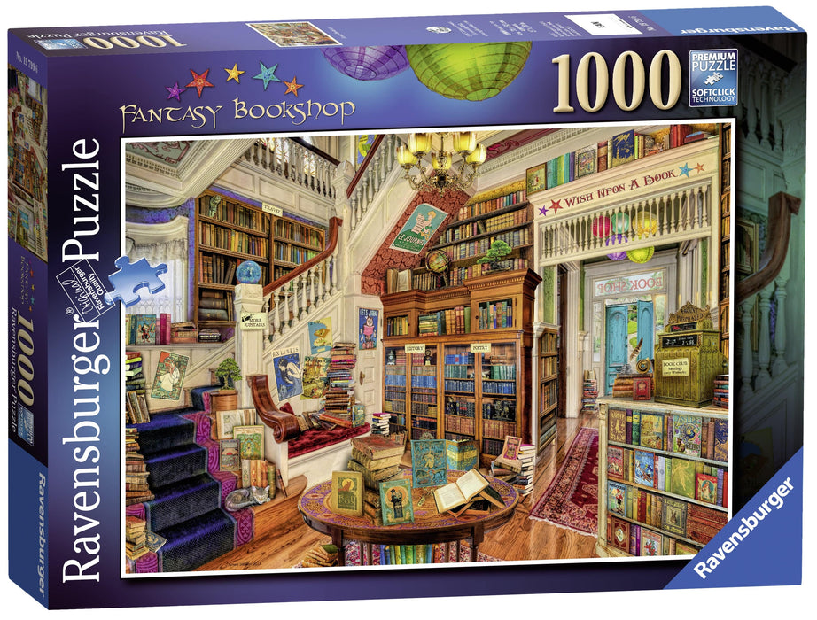 Ravensburger - The Fantasy Bookshop Puzzle 1000 pieces - Ravensburger Australia & New Zealand