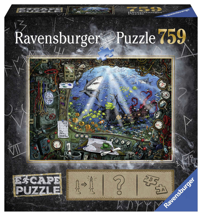 Ravensburger - ESCAPE 4 Submarine Puzzle 759 pieces - Ravensburger Australia & New Zealand