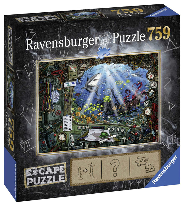 Ravensburger - ESCAPE 4 Submarine Puzzle 759 pieces - Ravensburger Australia & New Zealand