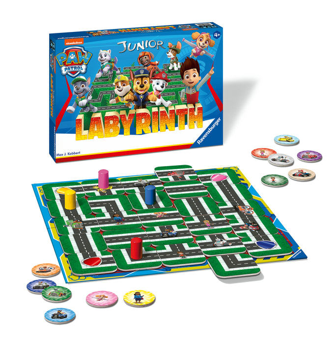 Ravensburger - Paw Patrol Junior Labyrinth Game - Ravensburger Australia & New Zealand