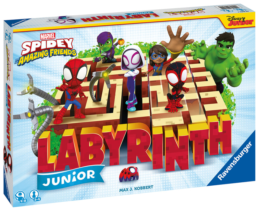 Ravensburger -Spidey and Friends Junior Labyrinth Game - Ravensburger Australia & New Zealand