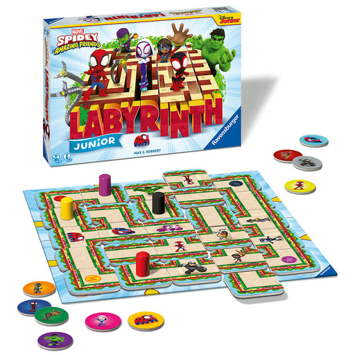 Ravensburger -Spidey and Friends Junior Labyrinth Game - Ravensburger Australia & New Zealand