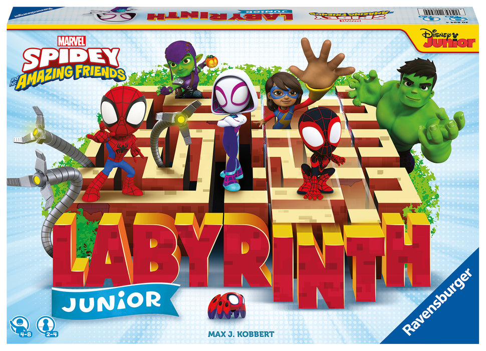 Ravensburger -Spidey and Friends Junior Labyrinth Game - Ravensburger Australia & New Zealand