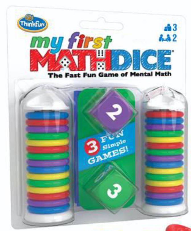Think Fun Math Dice ThinkFun - My First Math Dice