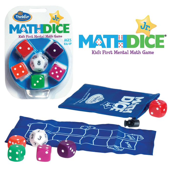 ThinkFun - Math Dice Jr. - Ravensburger Australia & New Zealand