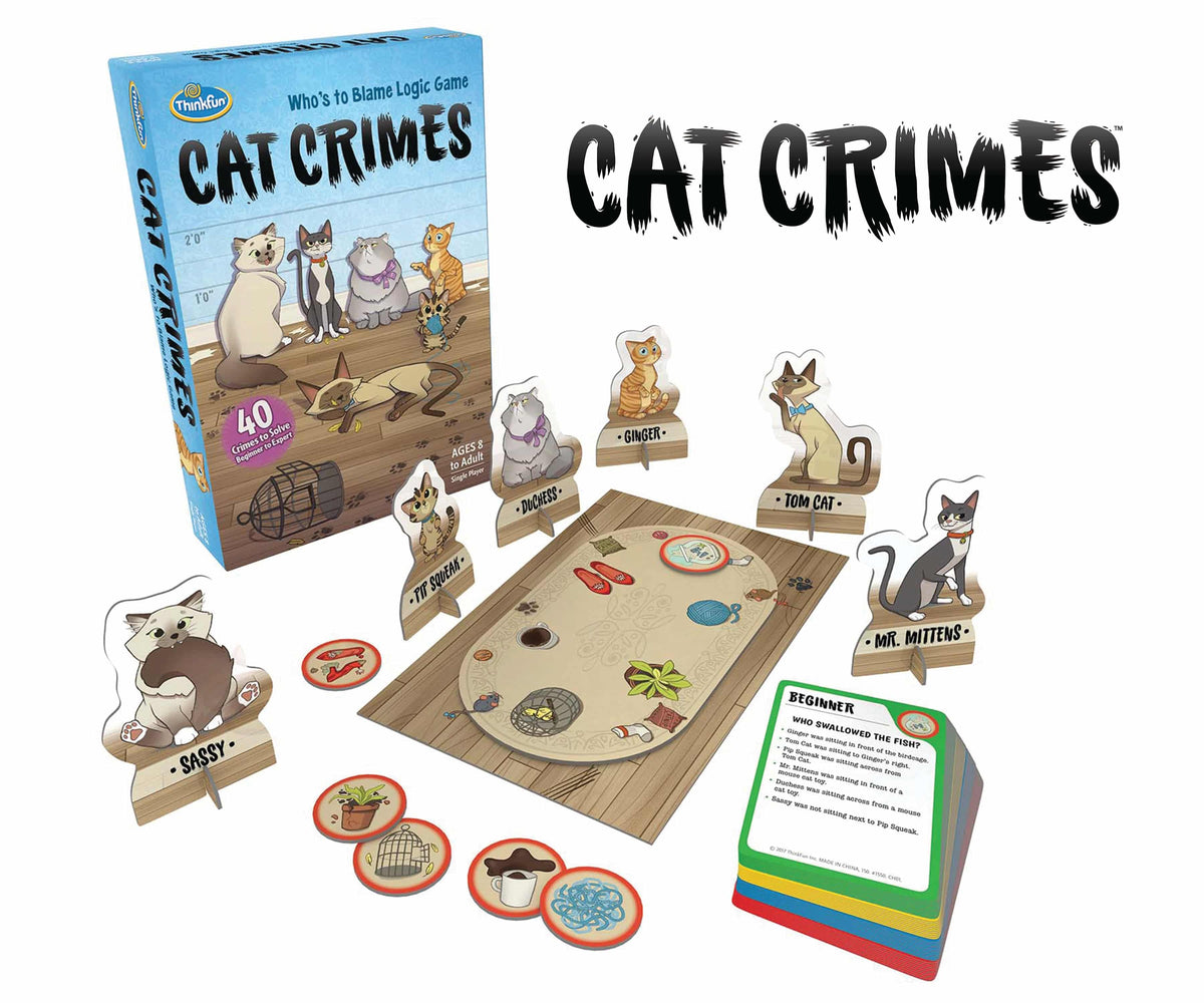 Cat Crimes Board Game