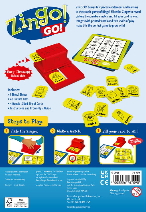ThinkFun - Zingo Go! - Ravensburger Australia & New Zealand