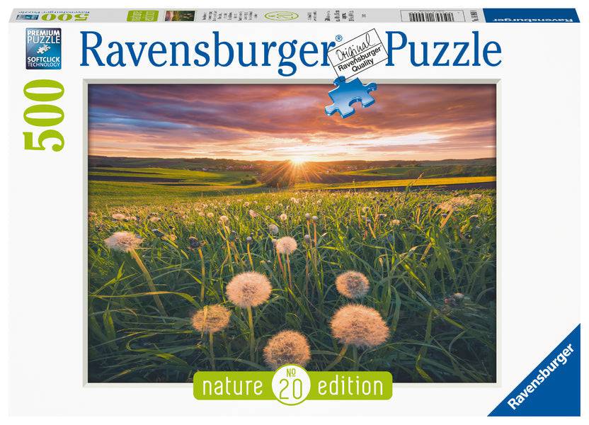 Ravensburger - Dandelions at Sunset Puzzle 500 pieces - Ravensburger Australia & New Zealand